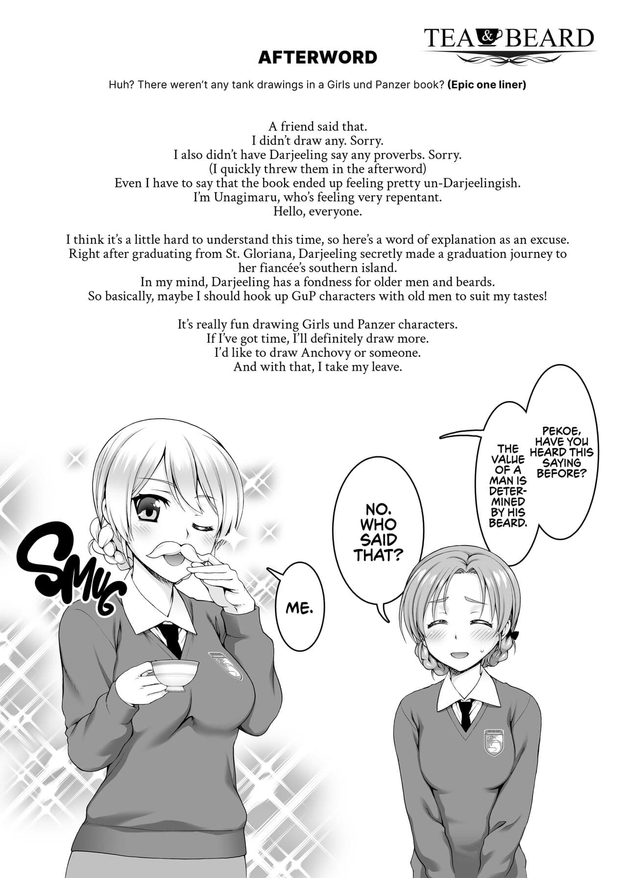 [Kabayakiya (Unagimaru)] TEA&BEARD (Girls und Panzer) [English] [Decensored] [2d-market.com] page 12
