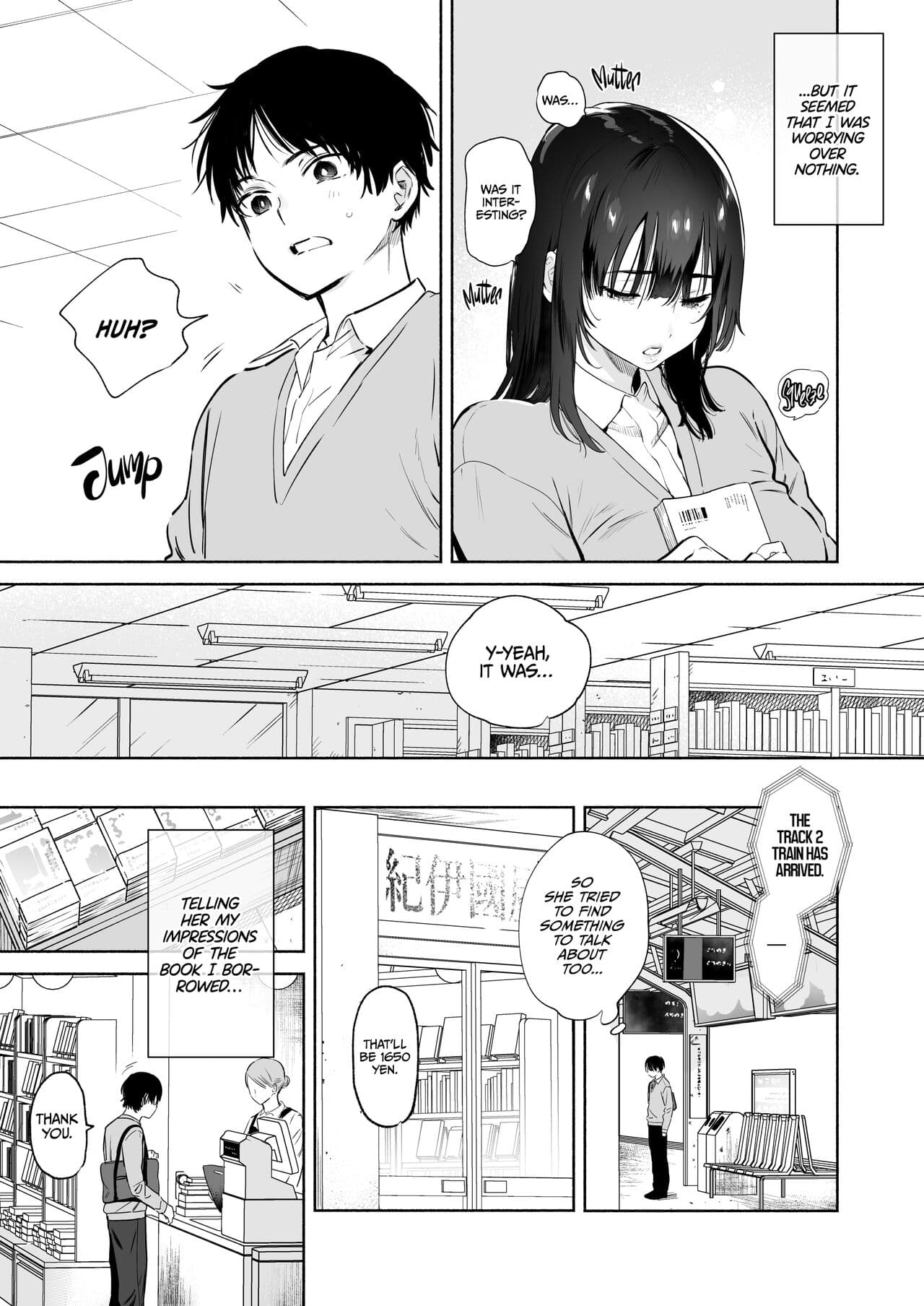 [Yuzuya (Yuzuha)] Mukuchi na Tosho Iin to Sex Zuke. | Addicted to Sex With a Taciturn Library Committee Member [English] {2d-market.com} [Decensored] [Digital] page 22