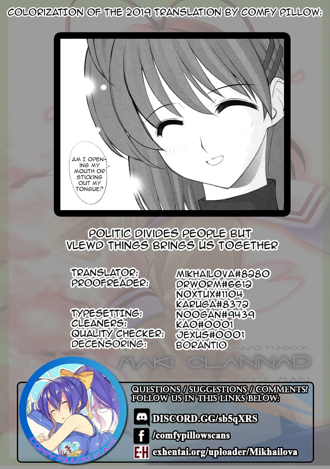 (C66) [UGEMAN (Ugeppa)] Maki Clannad (Clannad) [English] [Comfy Pillow Scans] [SPDSD] [Colorized] [Decensored] page 27