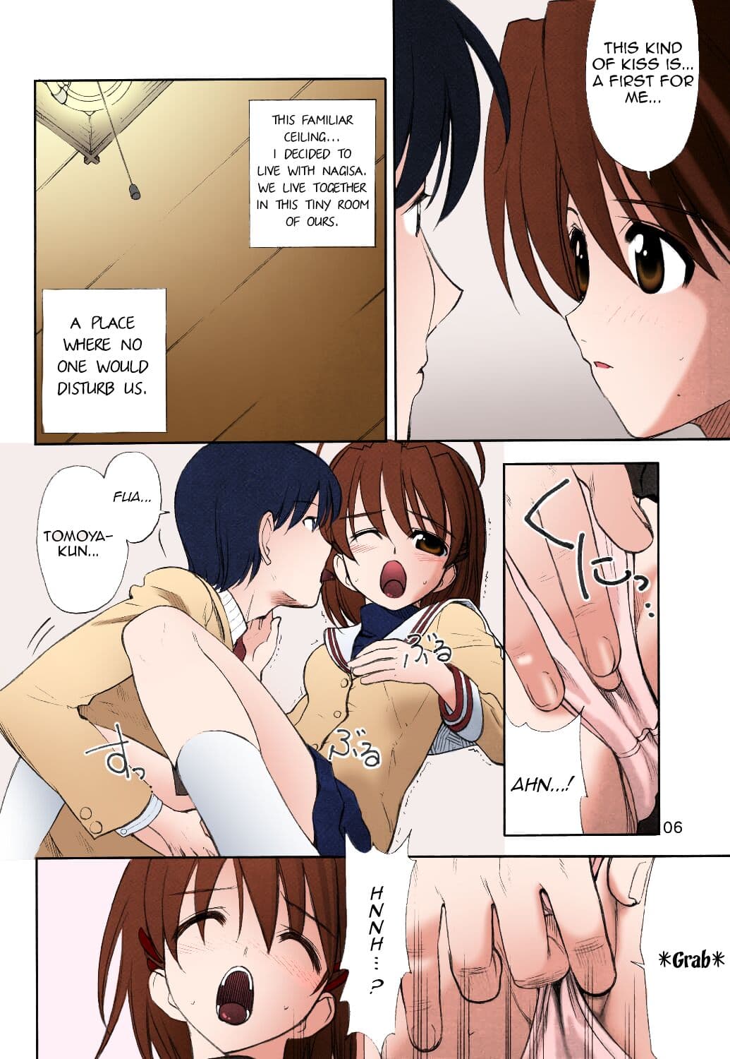 (C66) [UGEMAN (Ugeppa)] Maki Clannad (Clannad) [English] [Comfy Pillow Scans] [SPDSD] [Colorized] [Decensored] page 5