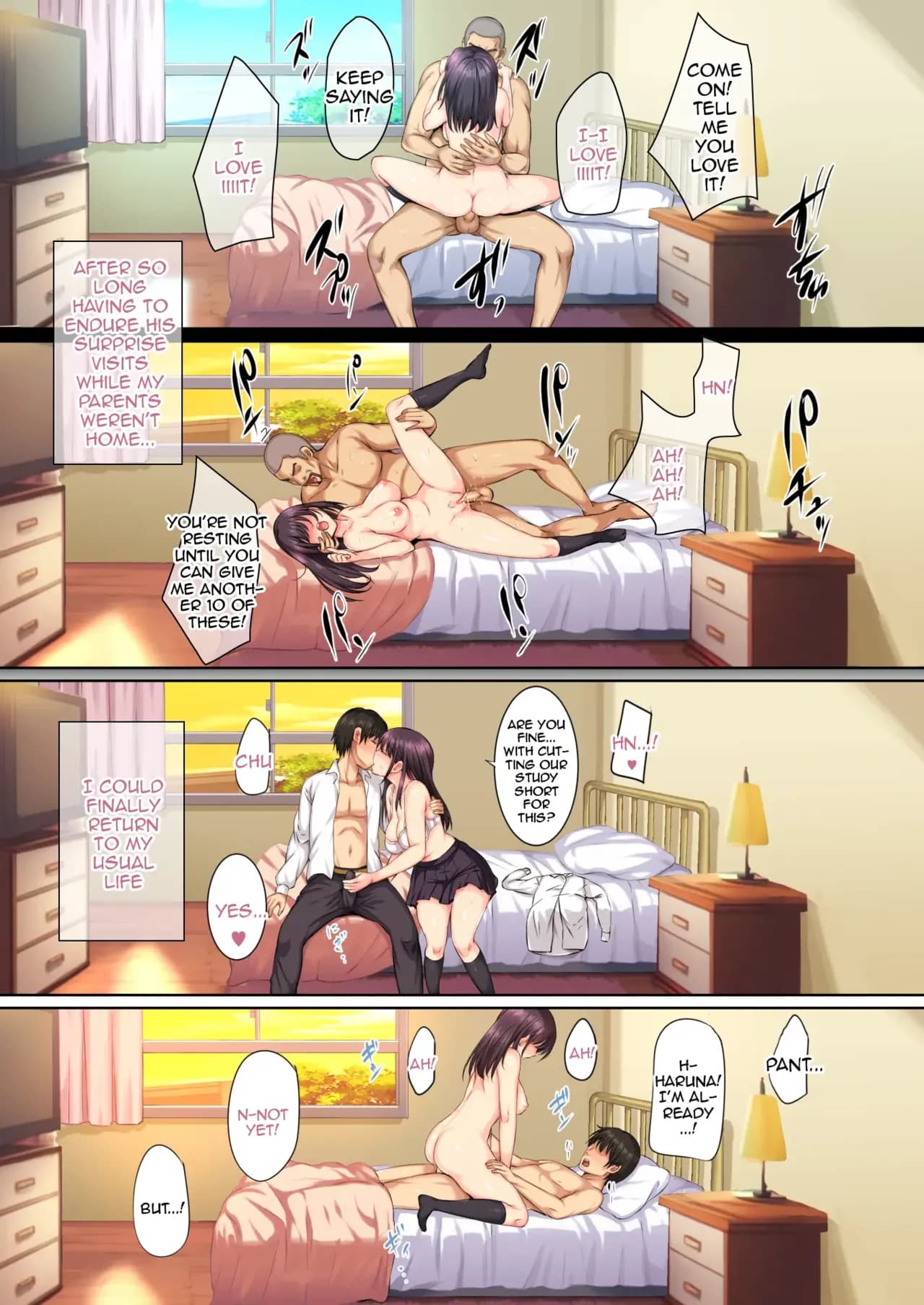 [Rokumarusou (Sanrokumaru)] Soshite Watashi wa Kyou mo Ano Otoko ni Taberareru | And So Today I'm Once Again Being Sexually Devoured By That Man [English] {Doujins.com} [Decensored] page 24