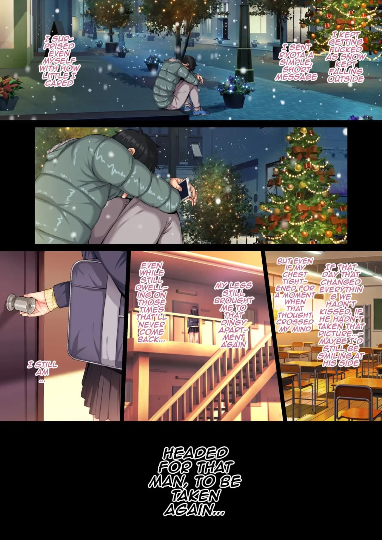 [Rokumarusou (Sanrokumaru)] Soshite Watashi wa Kyou mo Ano Otoko ni Taberareru | And So Today I'm Once Again Being Sexually Devoured By That Man [English] {Doujins.com} [Decensored] page 38