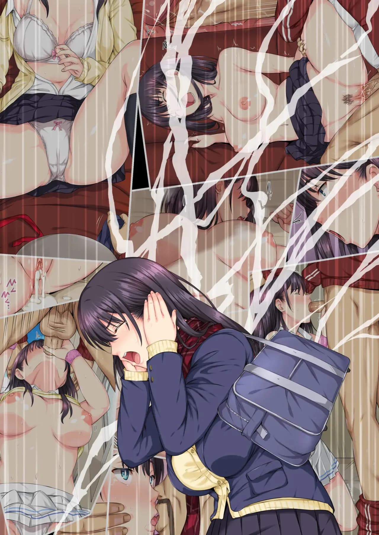 [Rokumarusou (Sanrokumaru)] Soshite Watashi wa Kyou mo Ano Otoko ni Taberareru | And So Today I'm Once Again Being Sexually Devoured By That Man [English] {Doujins.com} [Decensored] page 45