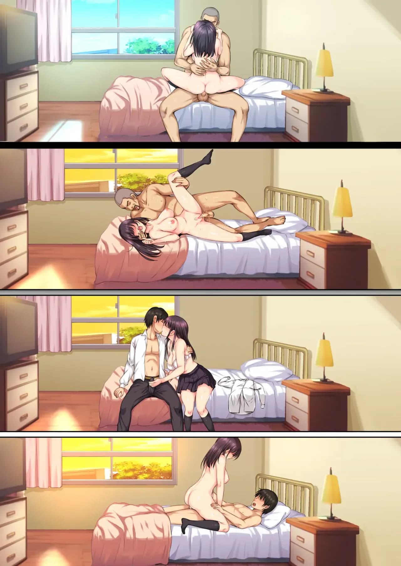 [Rokumarusou (Sanrokumaru)] Soshite Watashi wa Kyou mo Ano Otoko ni Taberareru | And So Today I'm Once Again Being Sexually Devoured By That Man [English] {Doujins.com} [Decensored] page 64