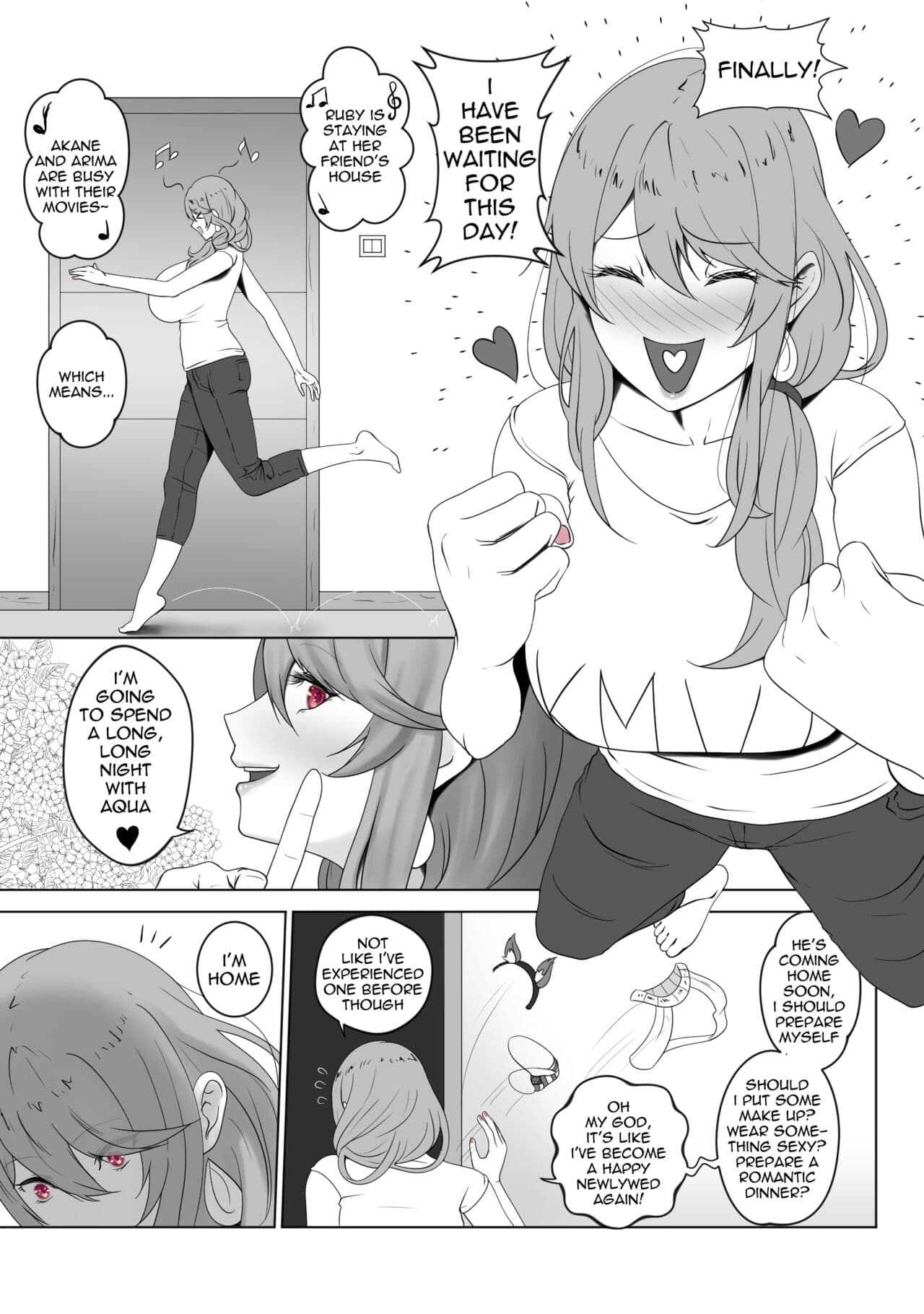 [rienia] ANAK PUNGUT (Oshi no Ko) page 27