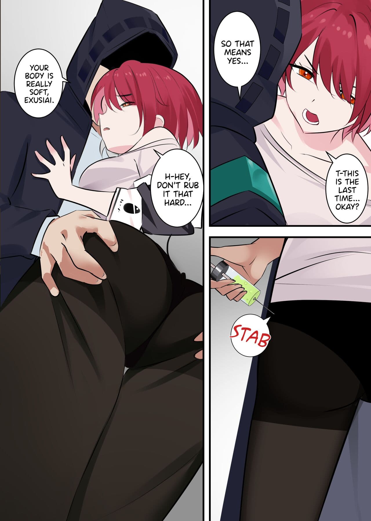 [gege] Exusiai (Arknights) [English] [DKKMD Translations] page 4