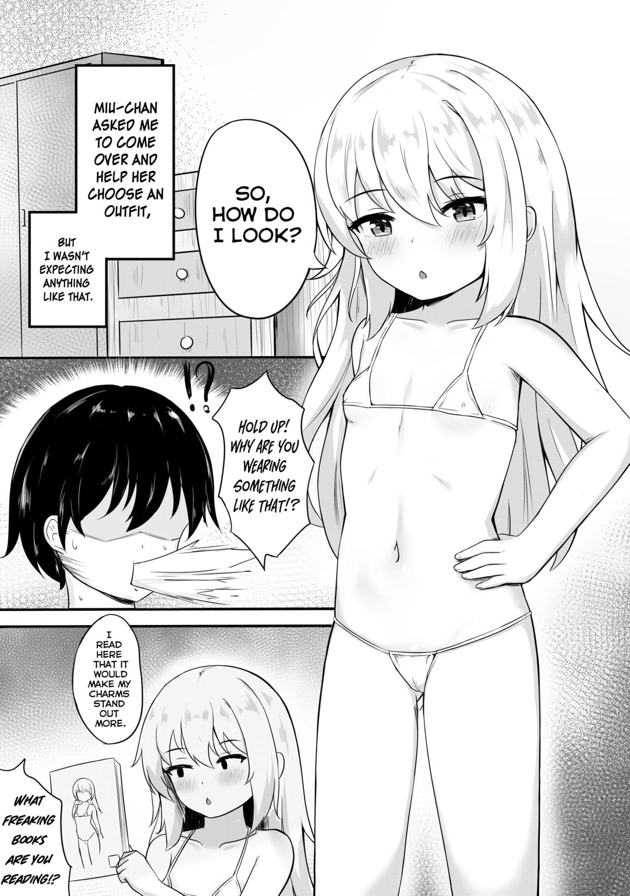 [Myuchiron] Mondai no Aru Ofuku | A Very Problematic Outfit [English] [Decensored] page 3