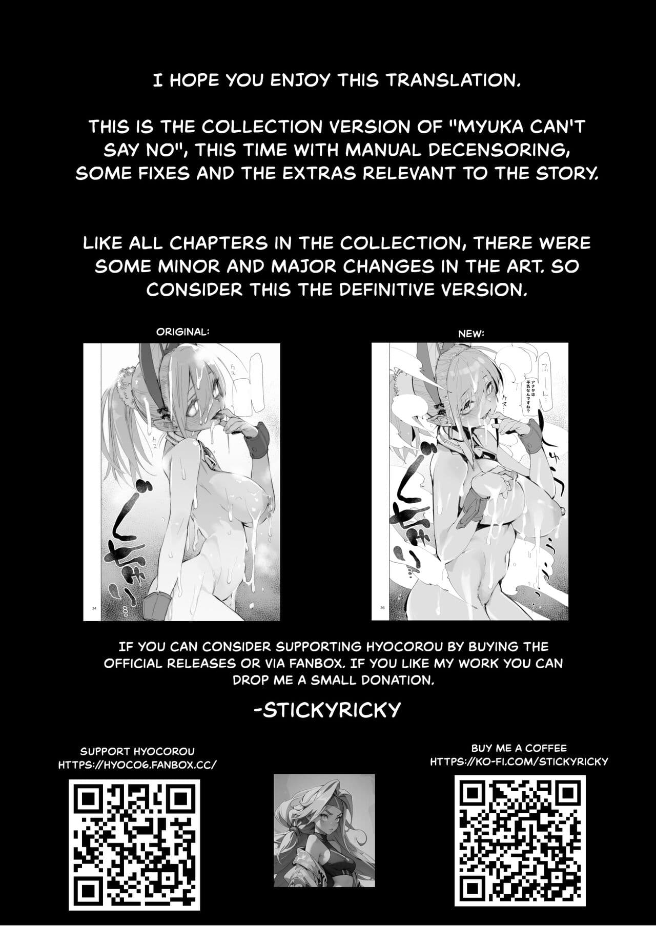 [Hyoco Road (Hyocorou)] Myuka-chan wa Kotowarenai. | Myuka Can't Say No + Extras [English] [StickyRicky] [Decensored] [Digital] page 34