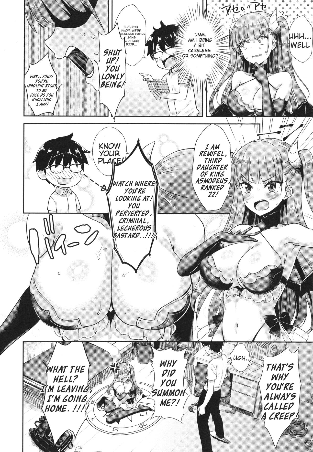 [Derauea] Tonari no Succubus-chan Sono 1 | My Neighbor Succubus-chan Part 1 (COMIC BAVEL 2018-10) [English] [Digital] [Punny] page 4
