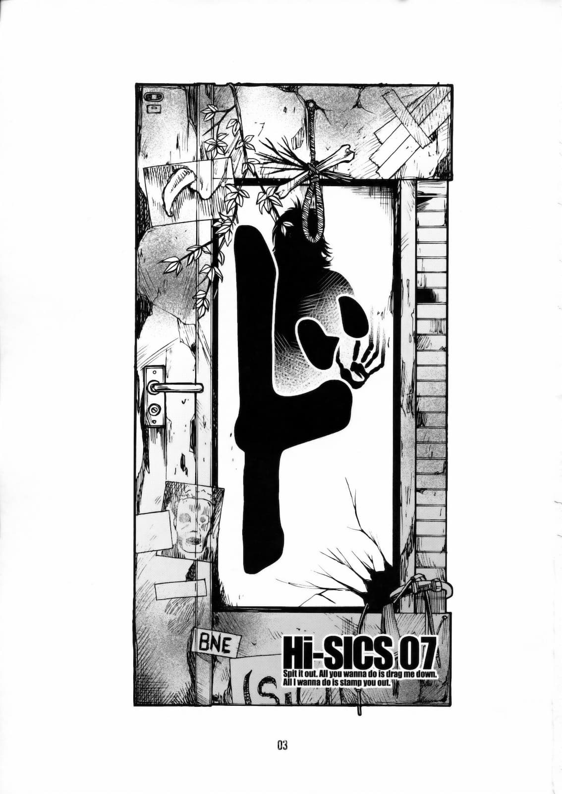 (C78) [CELLULOID-ACME (Chiba Toshirou, Itou Yuuji] Hi-SICS 07 (Dorohedoro) [Decensored] page 2