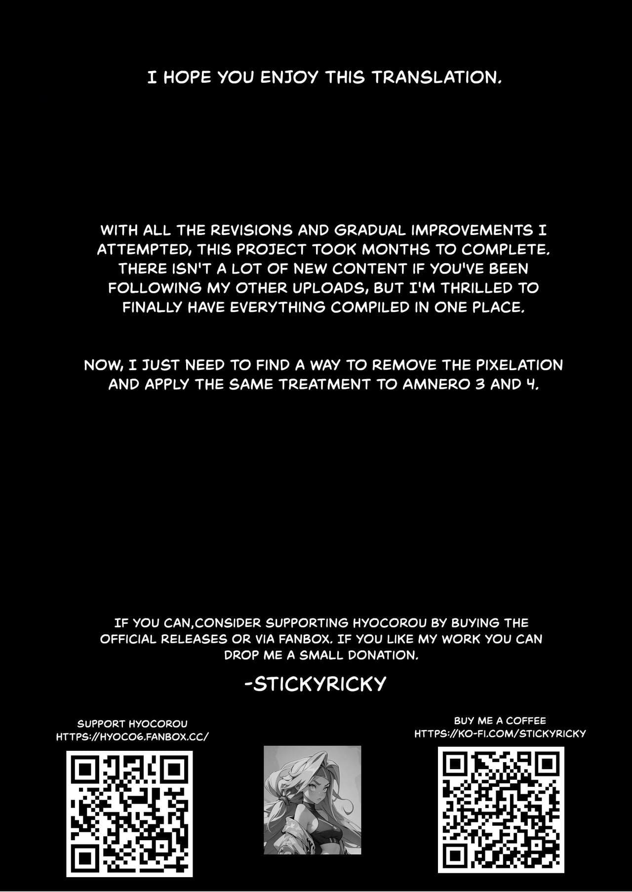 [Hyoco Road (Hyocorou)] AMNERO Soushuuhen [English] [StickyRicky] [Decensored] [Digital] page 165