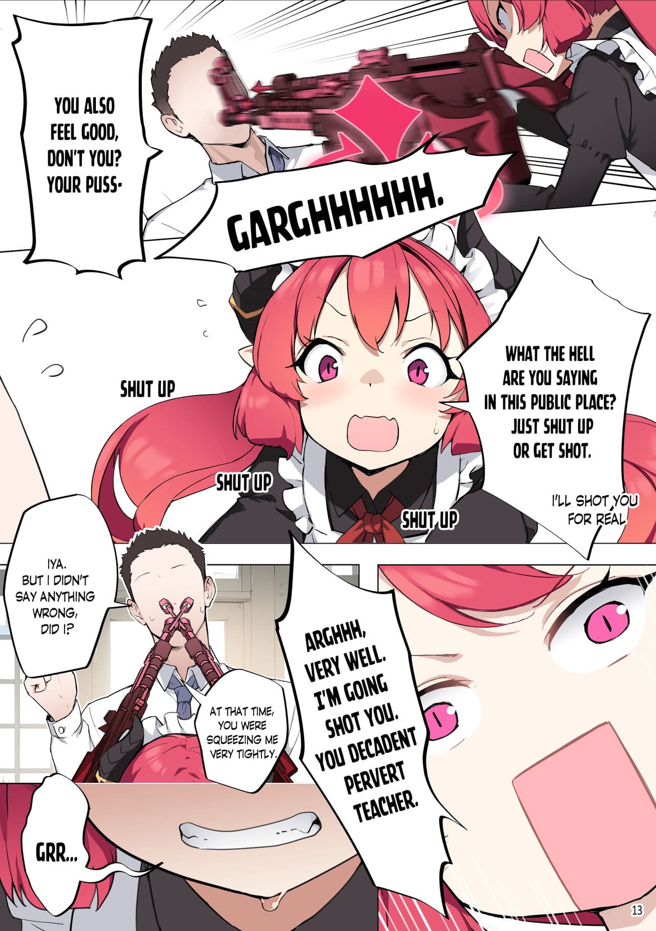 [BLVEFO9] Tabesasete, Sensei! | Feed Me Sensei! (Blue Archive) [English] [autoMT] [Decensored] page 14