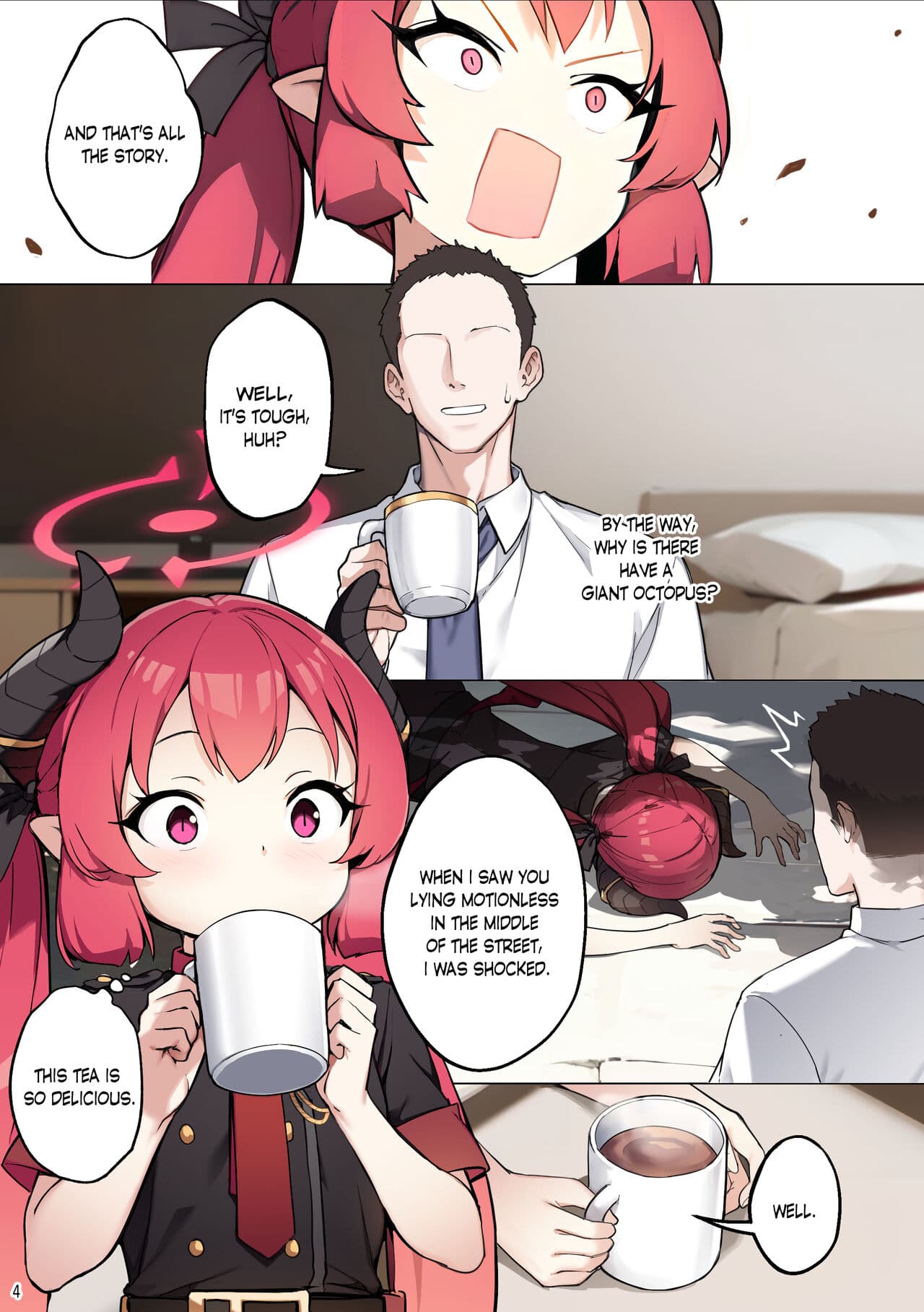 [BLVEFO9] Tabesasete, Sensei! | Feed Me Sensei! (Blue Archive) [English] [autoMT] [Decensored] page 5