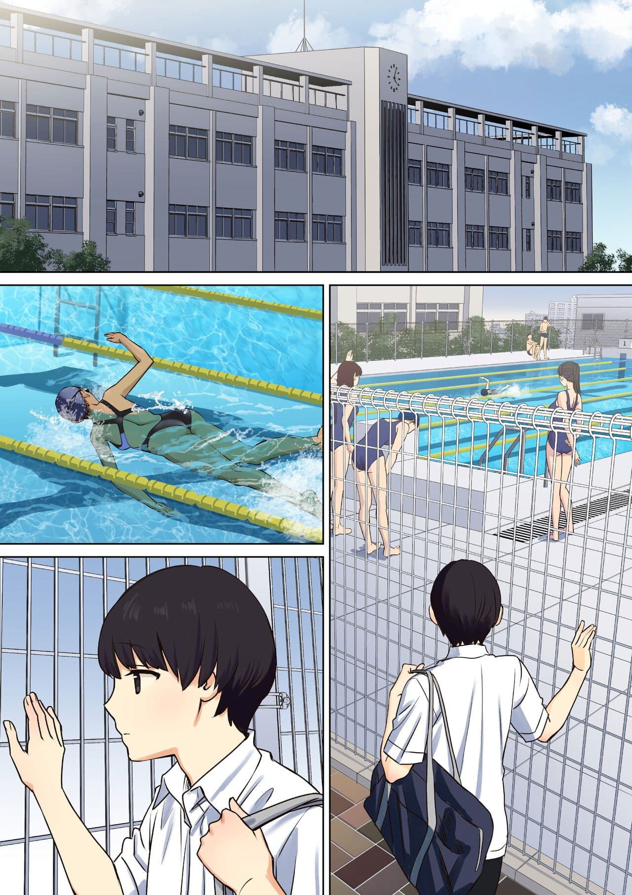 [Oshima Aki] Kanojo no Okaa-san ni Doutei o Ubawareru Hanashi 1 | 我被她的媽媽奪去了處男的故事 1 [Chinese] [Decensored] page 3
