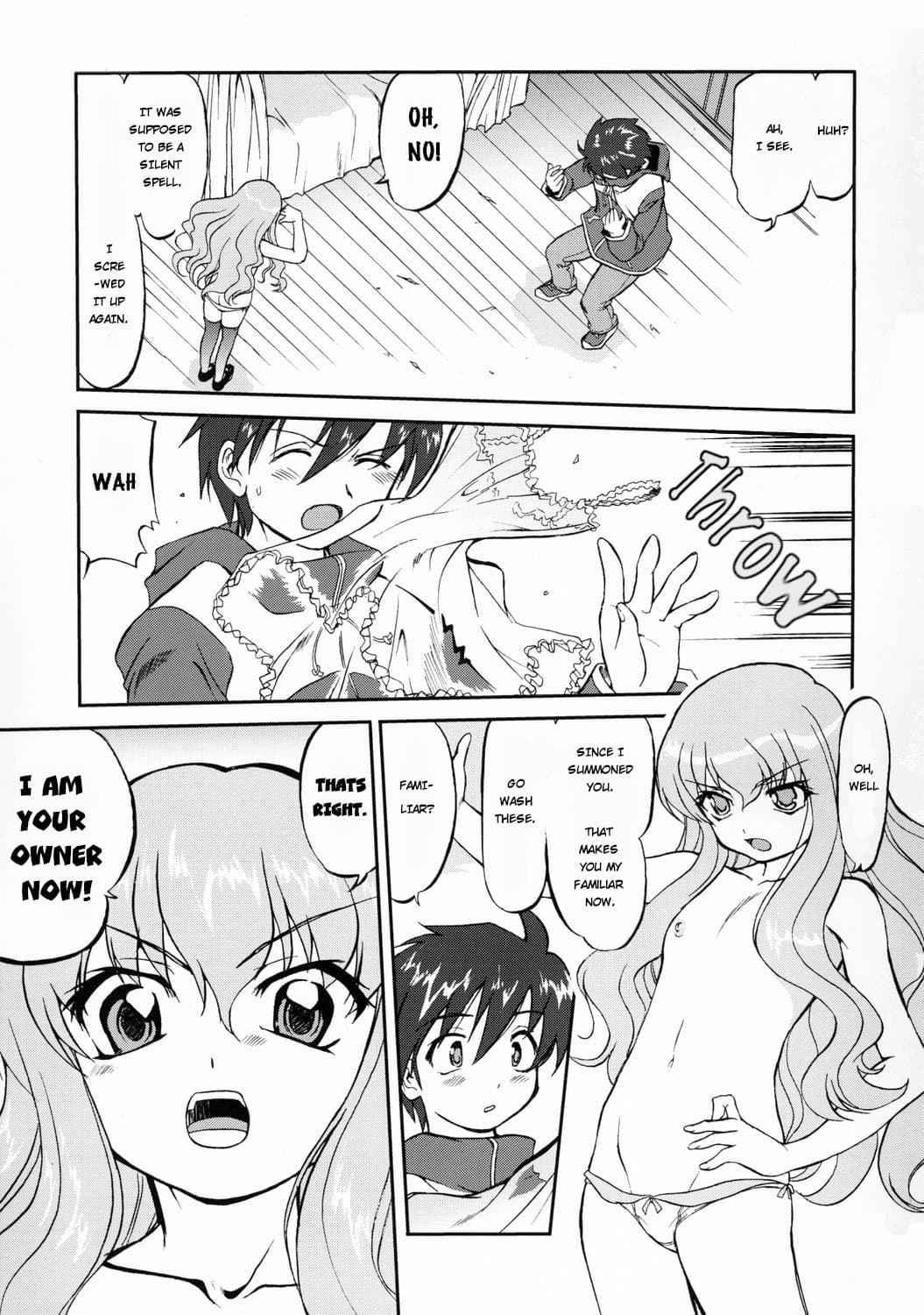 (C71) [Takotsuboya (TK)] Tsukaima Yapoo (Zero no Tsukaima) [English] [Decensored] page 4