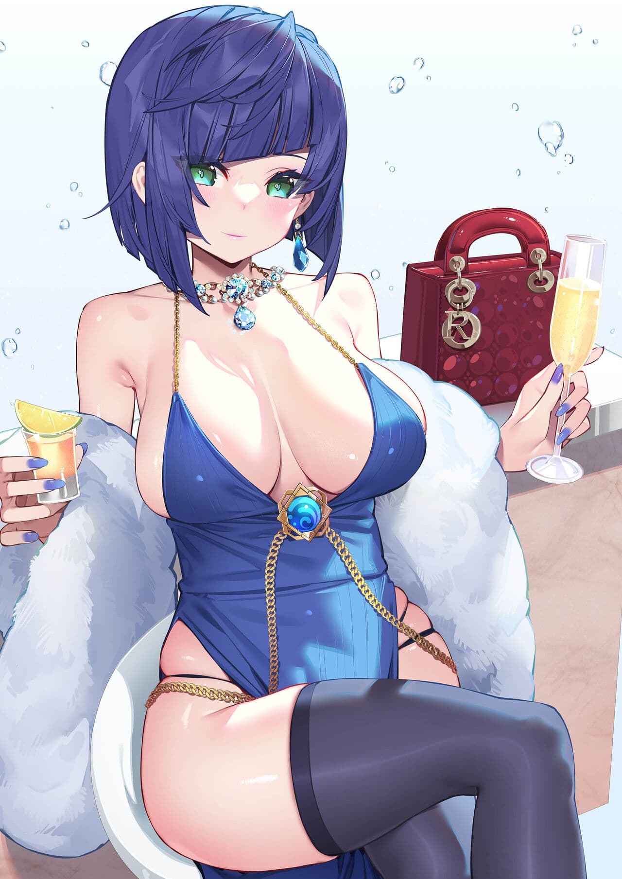 [Mizu no Iro (WaterRing)] Genshin - Liyue Travelogue (Genshin Impact) [Chinese] [精英牛頭人漢化] [Decensored] [Digital] page 38
