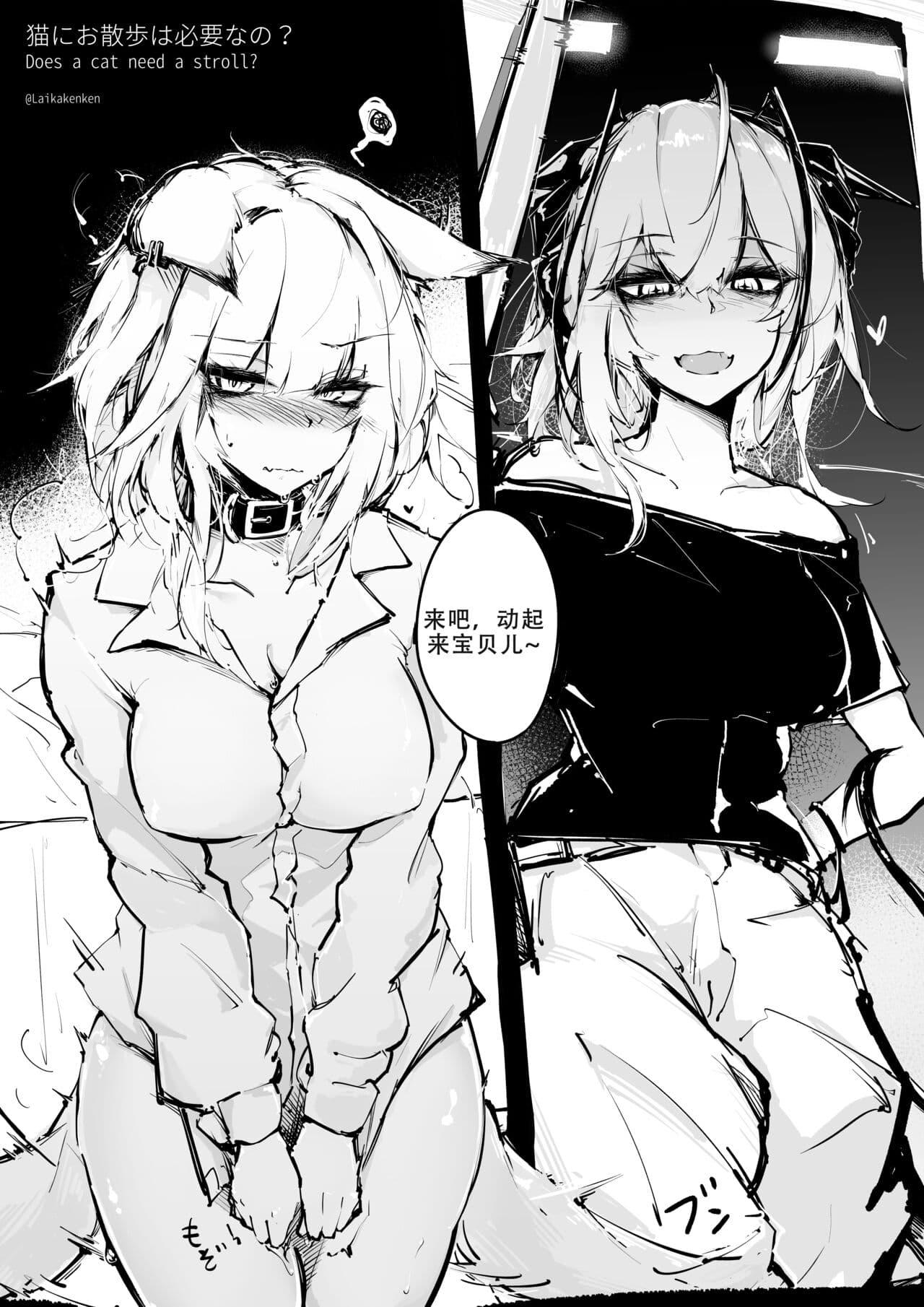 RKZROK·凯尔希的深夜露出散步（明日方舟H·LC整合汉化组） page 2