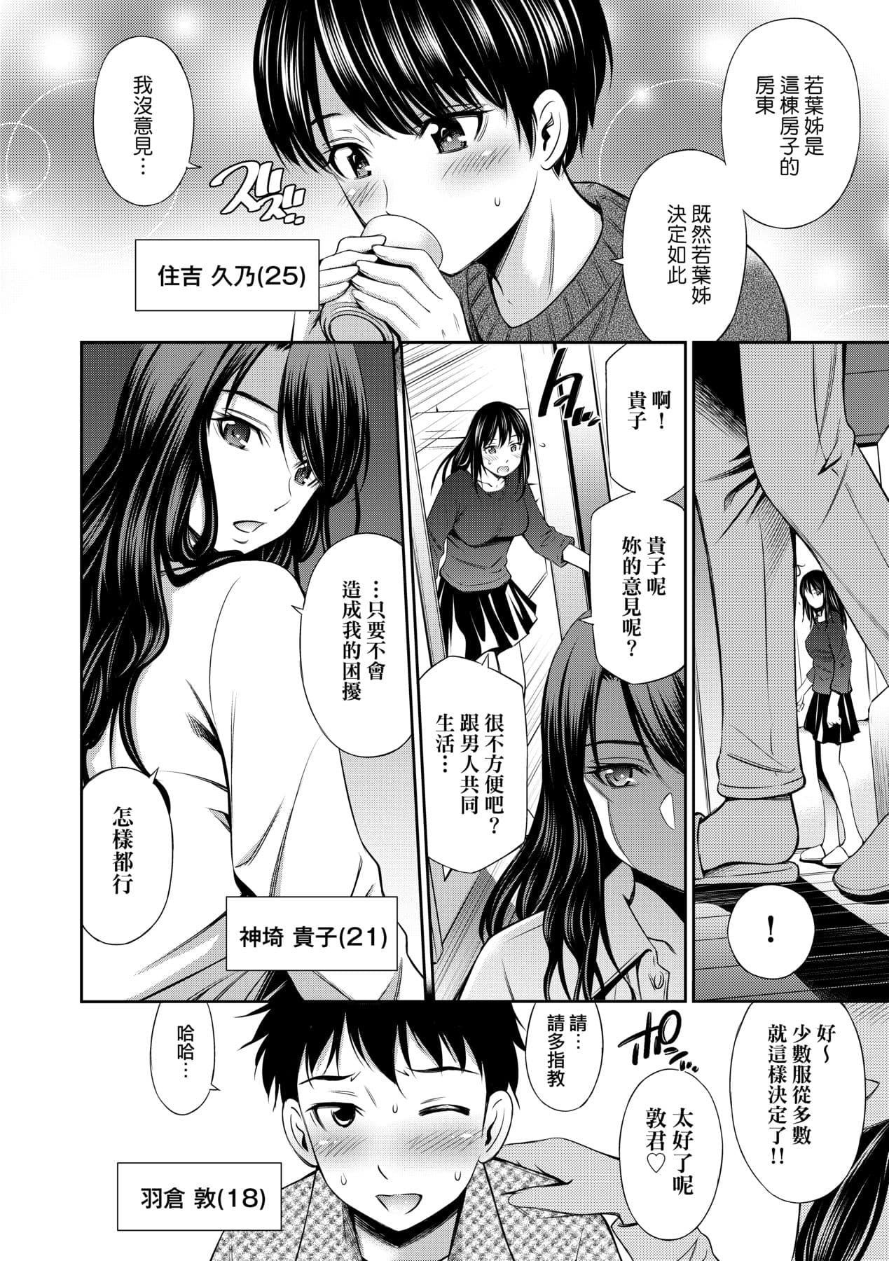 [Sabashi Renya] Share House e Youkoso [Chinese] [Decensored] [Digital] page 15