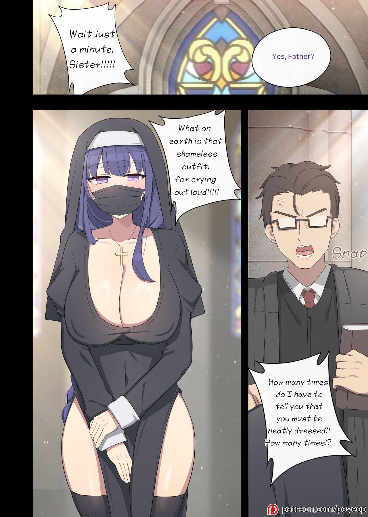 [poyeop] Novice Nun Raiden 1-2 [English] page 1
