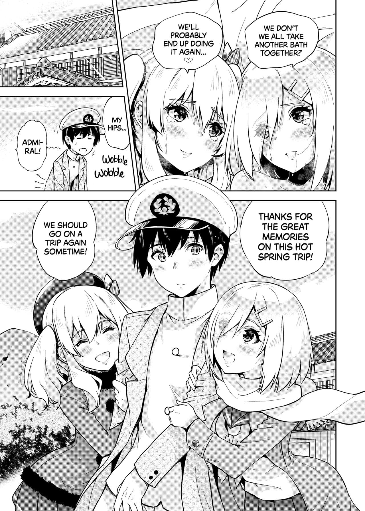 [sarfatation (Sarfata)] Onsen Yukata na Kashima-san to Hamakaze-san to. | Hamakaze and Kashima in Hot Springs and Yukata (Kantai Collection -KanColle-) [English] {2d-market.com} [Decensored] [Digital] page 24