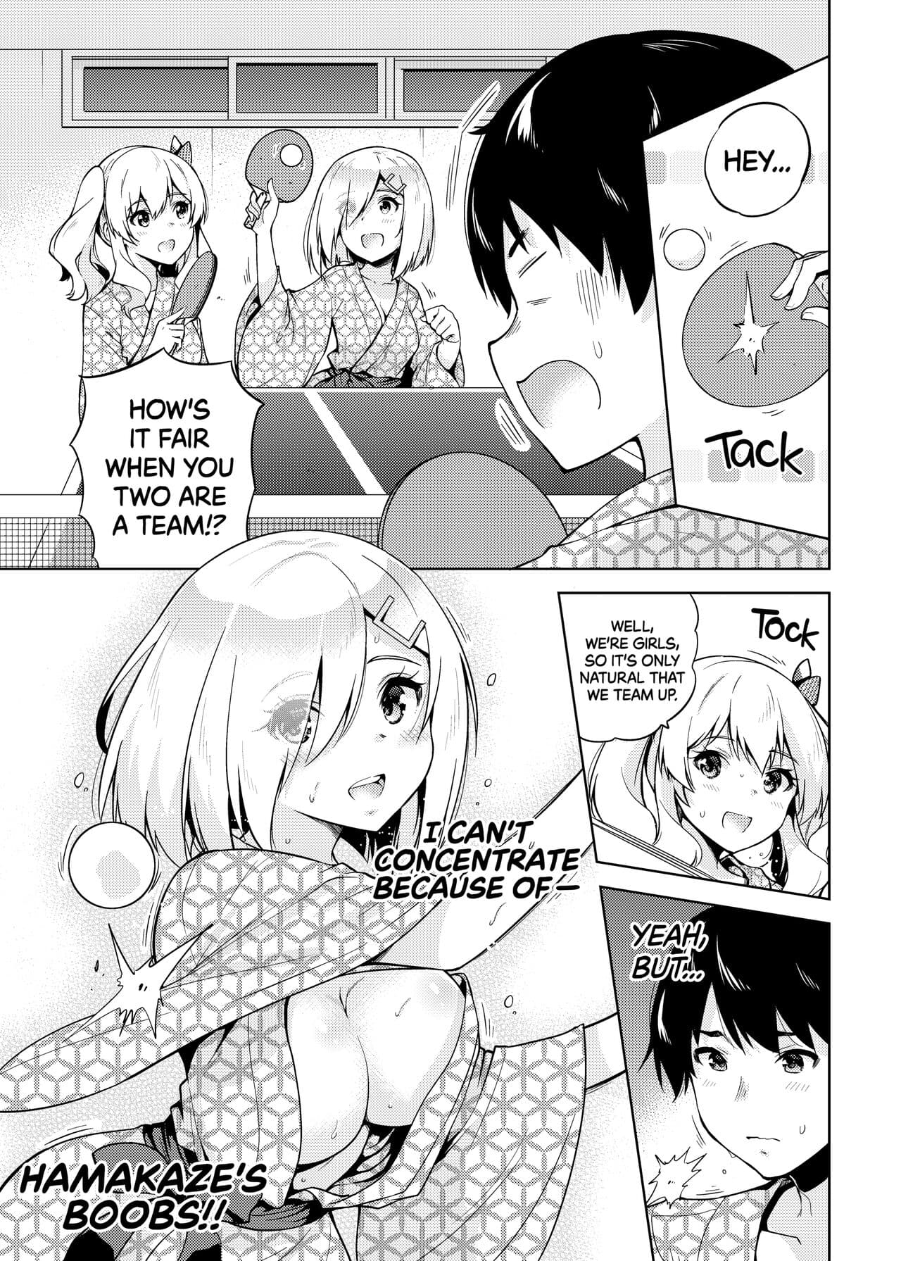 [sarfatation (Sarfata)] Onsen Yukata na Kashima-san to Hamakaze-san to. | Hamakaze and Kashima in Hot Springs and Yukata (Kantai Collection -KanColle-) [English] {2d-market.com} [Decensored] [Digital] page 4