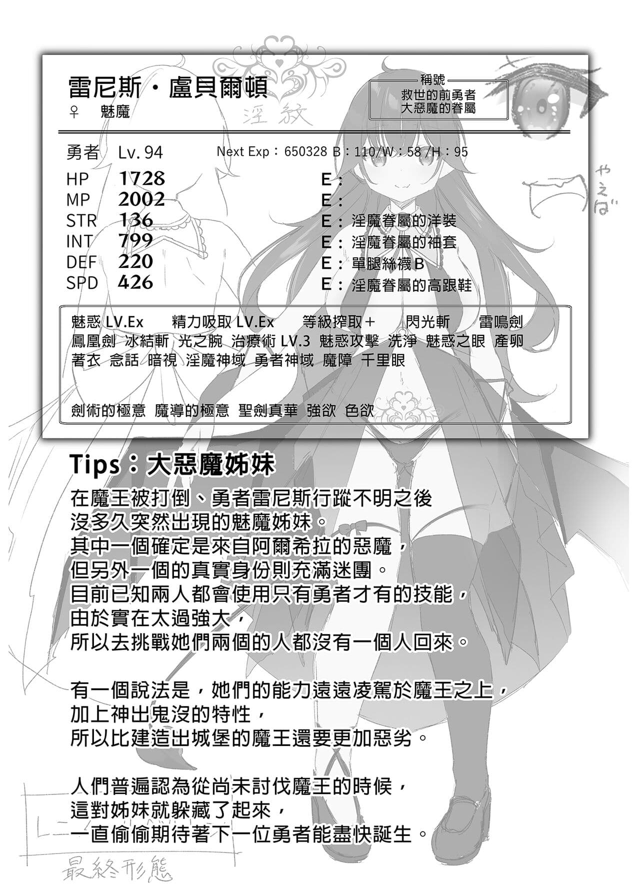 [Slime no Kanmuri (Kanmuri)] Maou ni Katta Yuusha ga Succubus ni Ochite iku Hanashi | 戰勝魔王的勇者逐漸墮落為魅魔的故事 [Chinese] [Decensored] [Digital] page 35