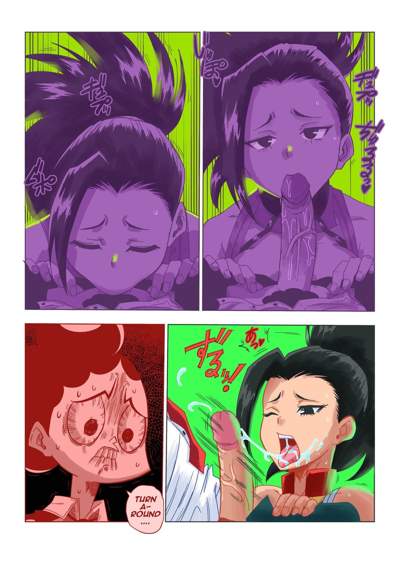 [Yamamoto] My Ero Academia (Boku no Hero Academia) [Decensored] [Colorized] [@I_heart_girls1] page 10
