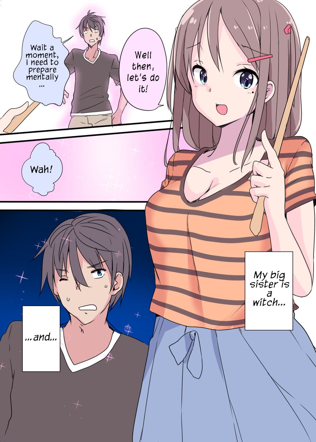 [Fuyuno Mikan] Majo no Ane | My Big Sister, the Witch [English] page 1