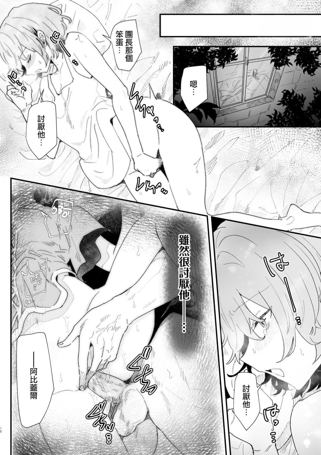 [Nayuta no Hakobune (Shishikura Sendou)] Danchou nante Daikirai desu! | 最讨厌团长了! [Chinese][暗狼去碼][Decensored][Digital] page 9