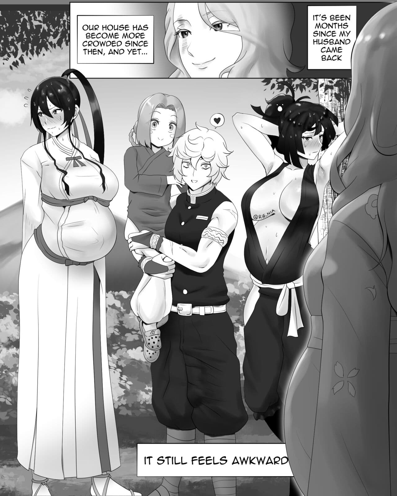 [rienia] Gabimaru ga Arata na Tsuma-tachi o Te ni Ireru | Gabimaru Getting New Wives (Hell's Paradise: Jigokuraku) [English] page 5
