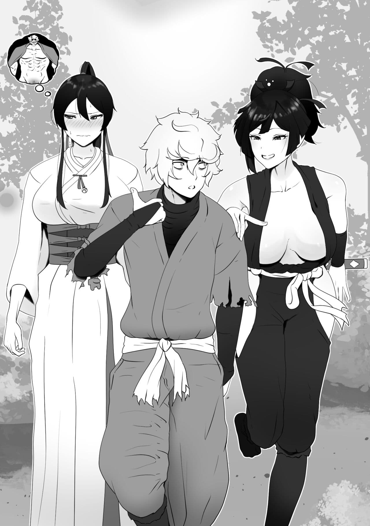 [rienia] Gabimaru ga Arata na Tsuma-tachi o Te ni Ireru | Gabimaru Getting New Wives (Hell's Paradise: Jigokuraku) [English] page 6