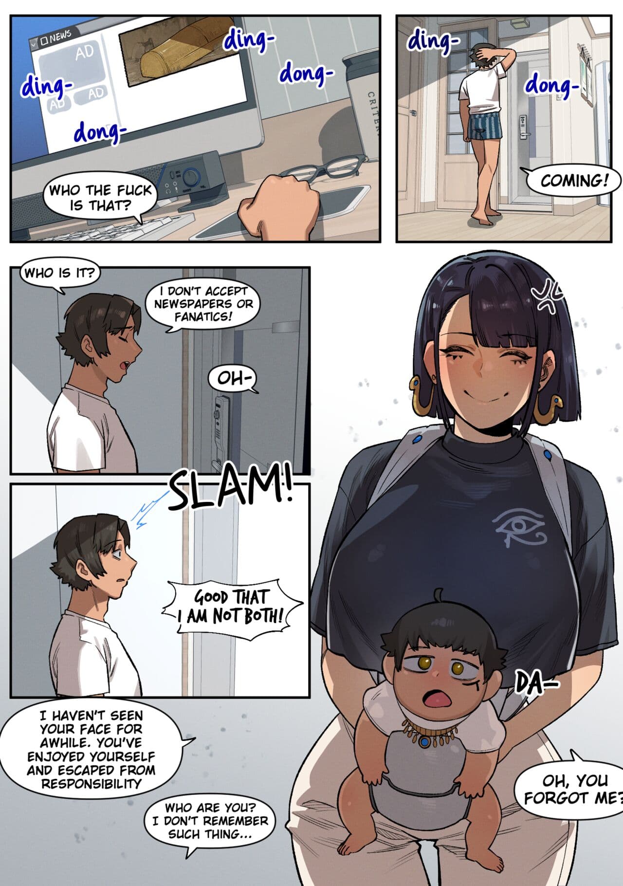 [6no1] Mummy (English) [Uncensored] page 9