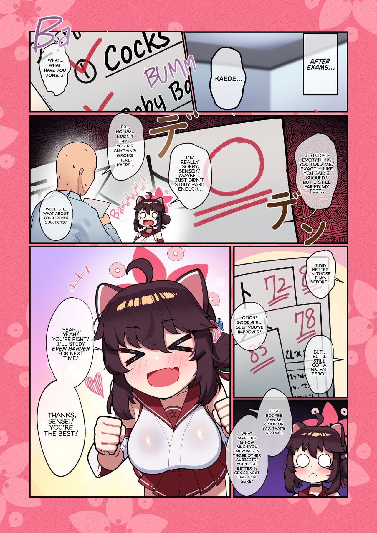 [Leonat] Kaede-chan Seichouroku 2 | Continuing to Keep Track of Kaede-chan’s Growth as a Lady (Blue Archive) [English] [head empty] [Uncensored] [Digital] page 23
