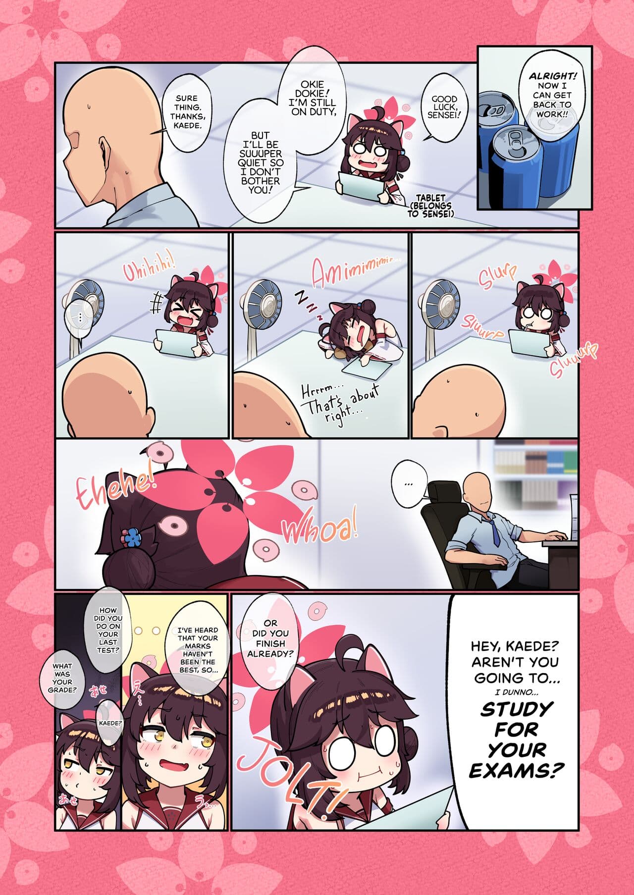 [Leonat] Kaede-chan Seichouroku 2 | Continuing to Keep Track of Kaede-chan’s Growth as a Lady (Blue Archive) [English] [head empty] [Uncensored] [Digital] page 3
