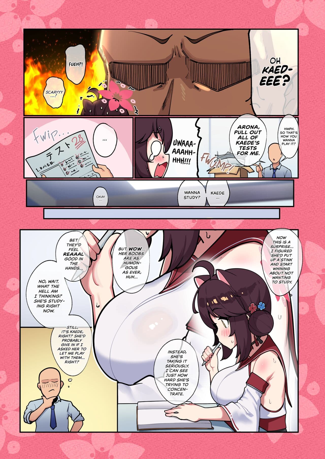 [Leonat] Kaede-chan Seichouroku 2 | Continuing to Keep Track of Kaede-chan’s Growth as a Lady (Blue Archive) [English] [head empty] [Uncensored] [Digital] page 4