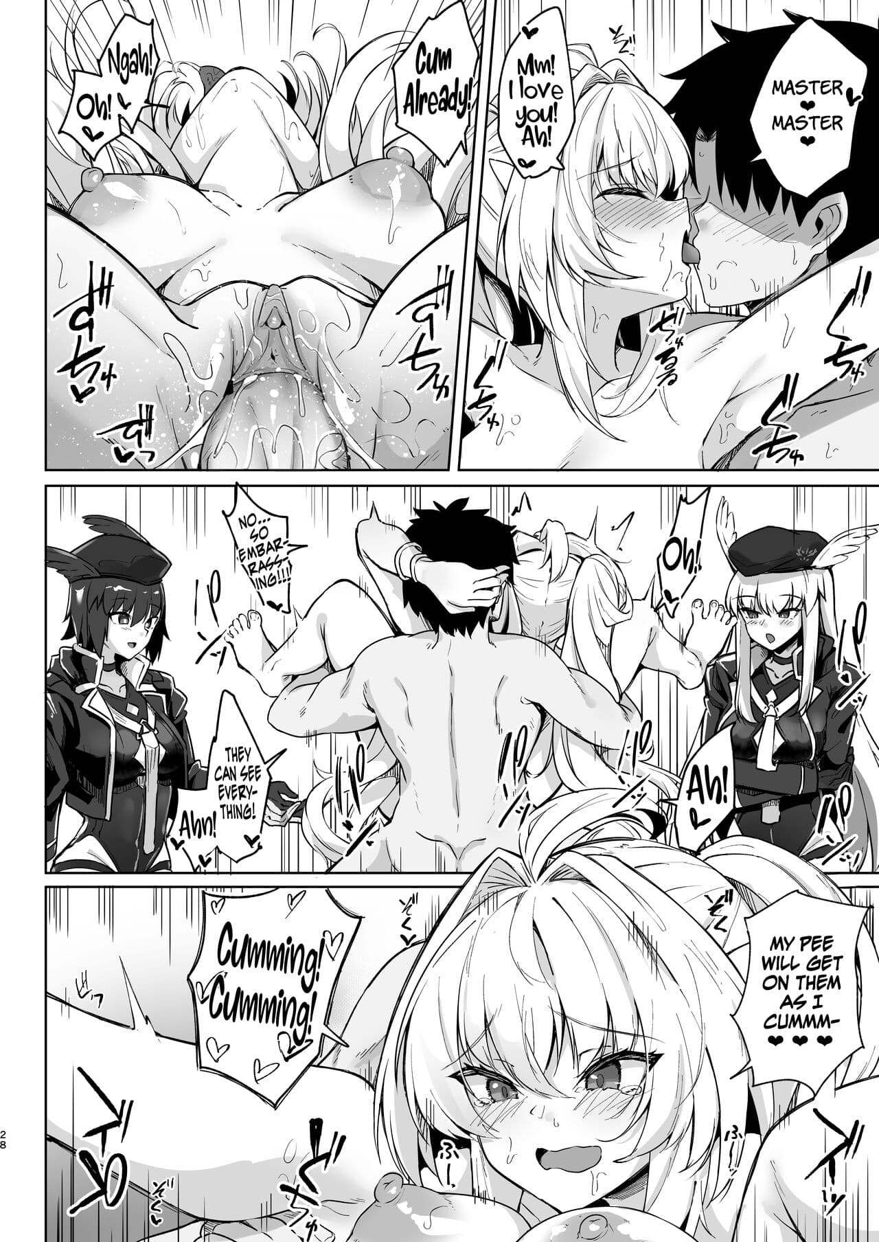 [Tiusan Kingdom (Kazamitiu)] Manatsu no Chaldea Summer Vacation Lady Avalon Hen | Chaldea Midsummer Vacation Lady - Avalon Edition (Fate/Grand Order) [English] [LunaticSeibah] [Decensored] [Digital] page 28