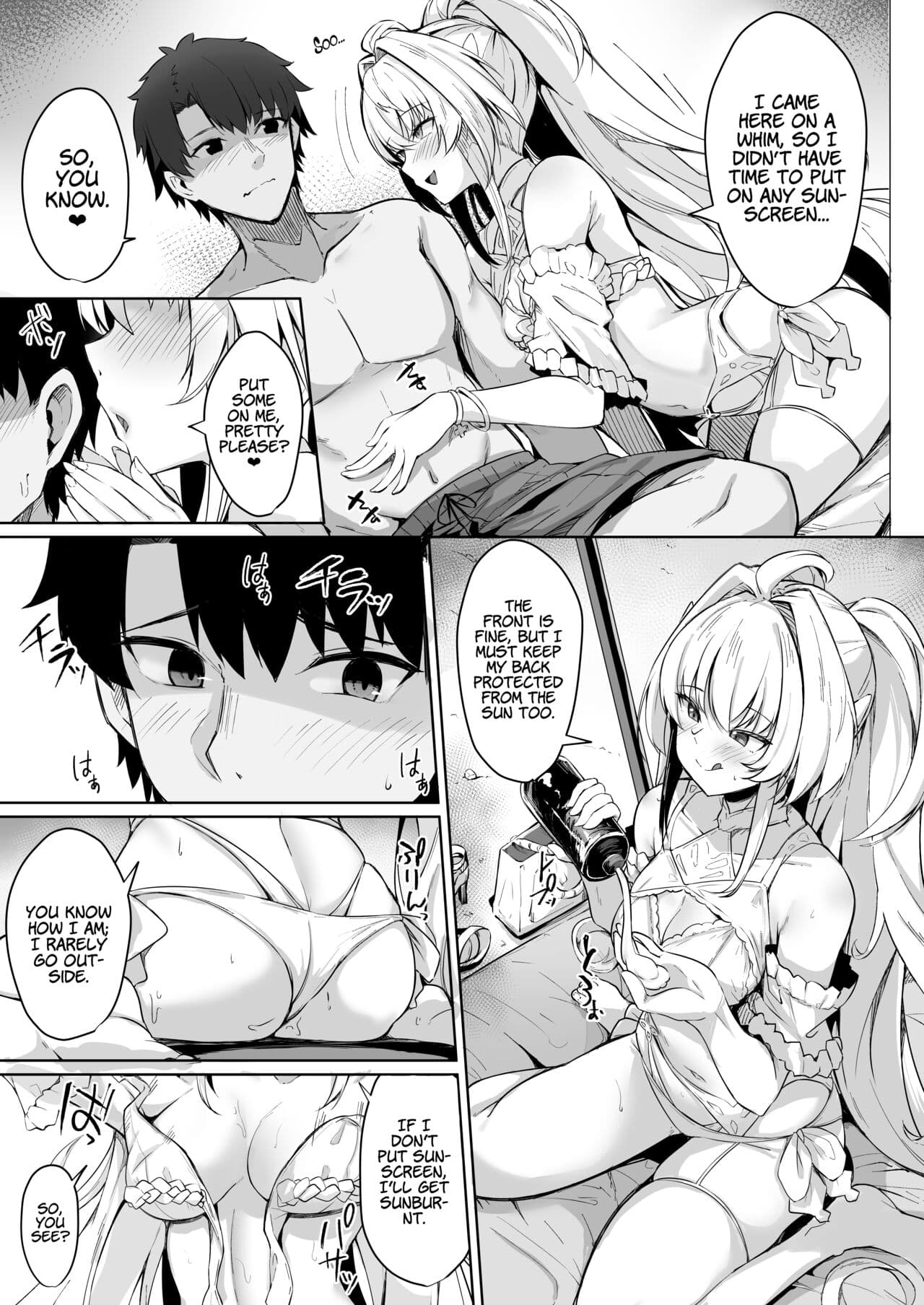 [Tiusan Kingdom (Kazamitiu)] Manatsu no Chaldea Summer Vacation Lady Avalon Hen | Chaldea Midsummer Vacation Lady - Avalon Edition (Fate/Grand Order) [English] [LunaticSeibah] [Decensored] [Digital] page 5