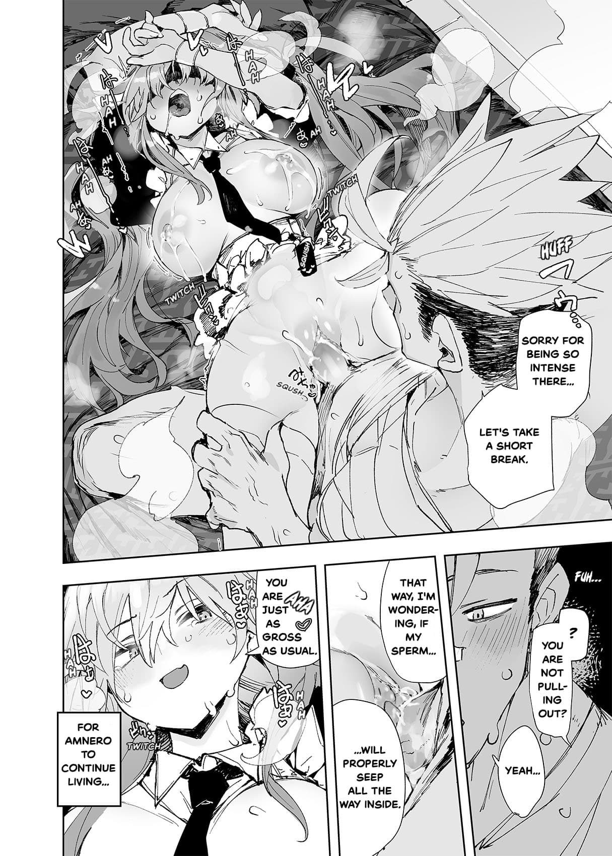 [Hyoco Road (Hyocorou)] AMNERO4 frustration relief [English] [StickyRicky] [Decensored] [Collection Version] [Digital] page 40