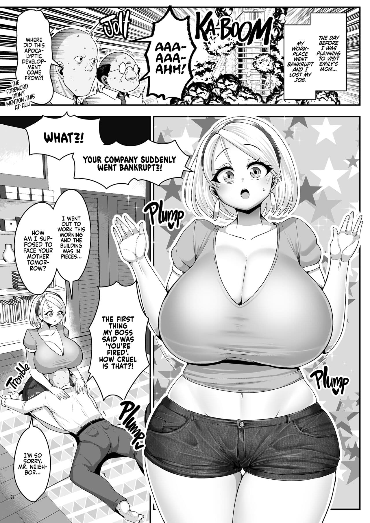 [Shinshunshantonshou (Bukatsu)] H Daisuki Kinpatsu Hakujin Bakunyuu Ryuugakusei ga Tonari no Heya ni Hikkoshite Kita!! 2 | A Nymphomaniac Blonde Exchange Student with Gigantic Tits Moved in Next Door!! 2 [English] {2d-market.com} [Decensored] [Digital] page 5