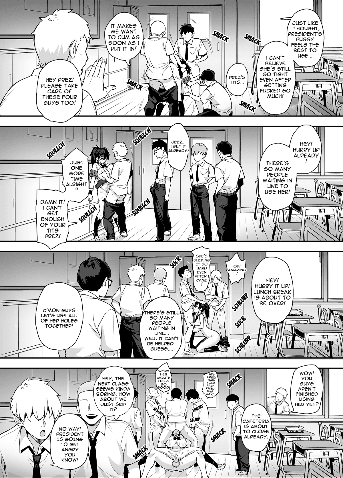 Rumor Has It That the New President of the Disciplinary Committee Has a Huge Rack Vol.1+2[English] page 39