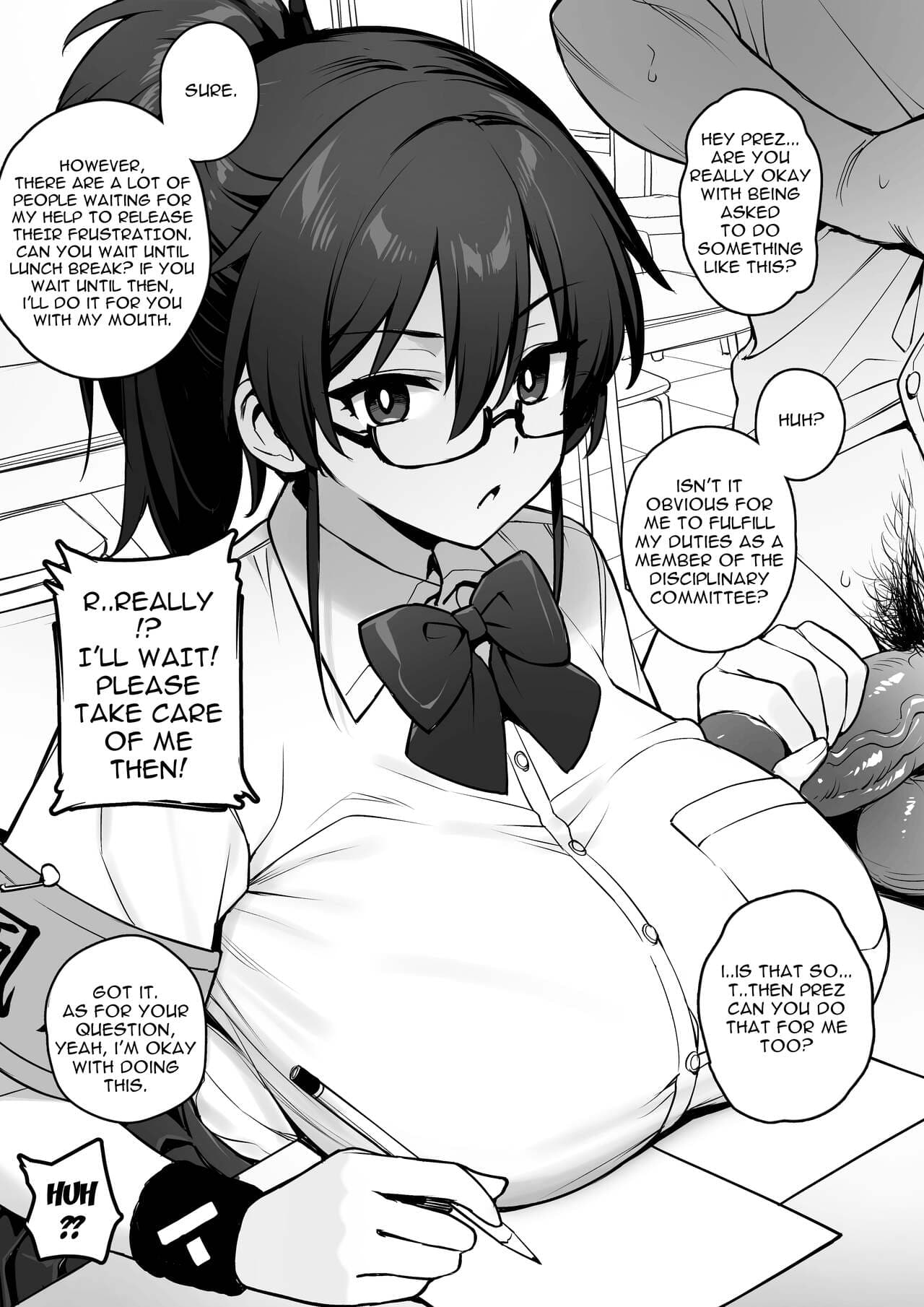 Rumor Has It That the New President of the Disciplinary Committee Has a Huge Rack Vol.1+2[English] page 7