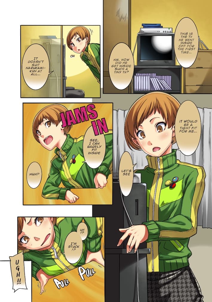 [IRON GRIMOIRE (SAKULA)] Kabe Chie (Persona 4) [English] [Naxusnl] [Digital] - (Colored by NoBoDy11) page 3