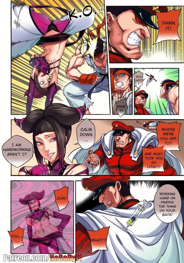 [Turtle.Fish.Paint (Hirame Sensei)] Lose Control (Street Fighter IV) [English] - (Colored by NoBoDy11) page 3