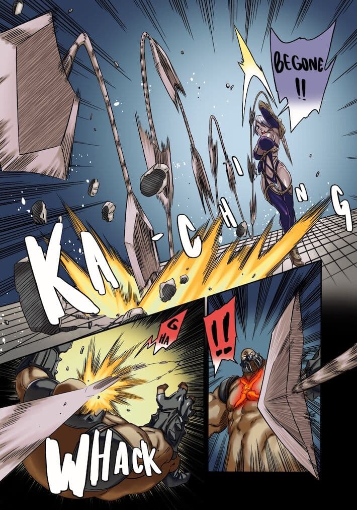 (C96) [UNDER CONTROL (zunta)] I2P2 (SoulCalibur, NieR:Automata) [English] {darknight} - (Colored by NoBoDy11) page 7