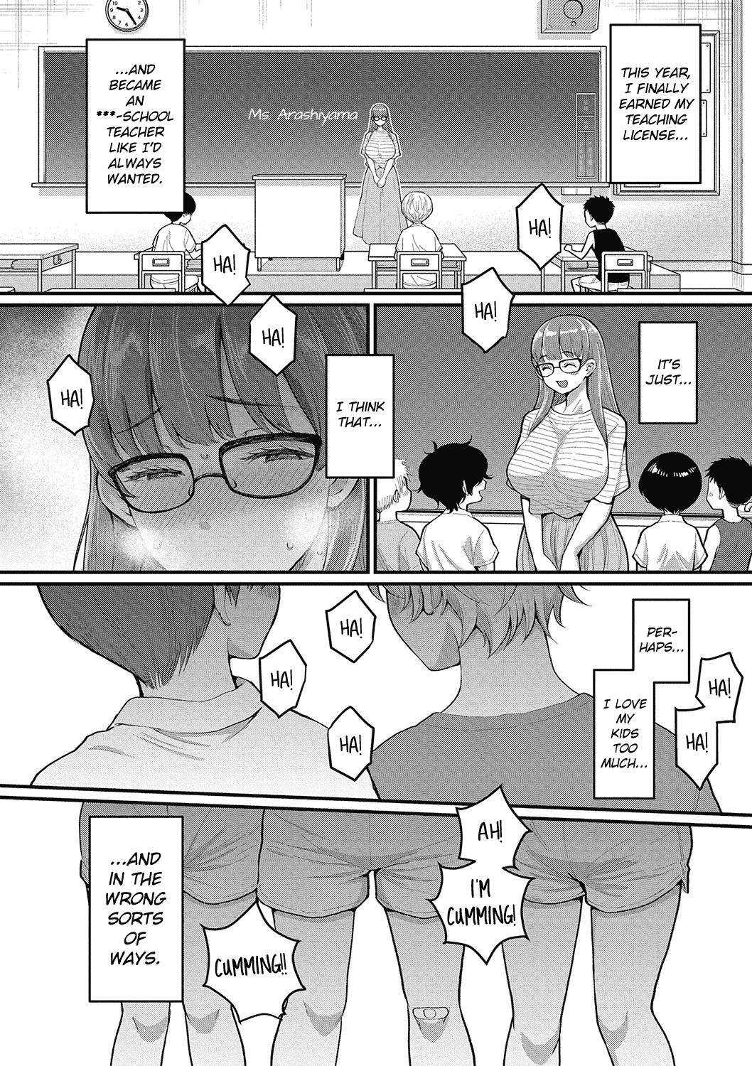 [Agata] Shiori Sensei wa Ochinchin no Sodateya-san | Shiori-Sensei, The Nurturing Nurse Collection [English] [Decensored] [Digital] page 50
