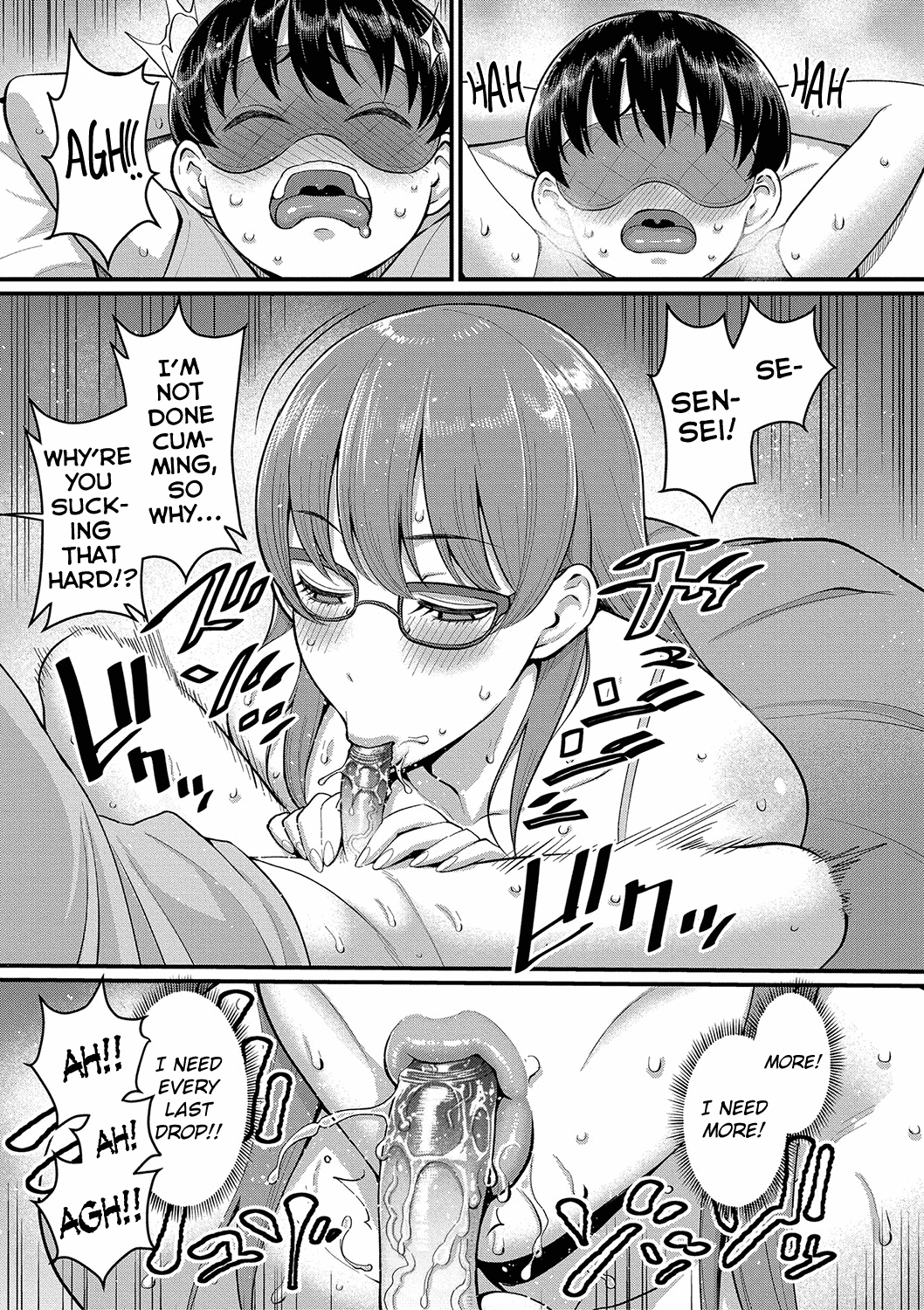 [Agata] Shiori Sensei wa Ochinchin no Sodateya-san | Shiori-Sensei, The Nurturing Nurse Collection [English] [Decensored] [Digital] page 61