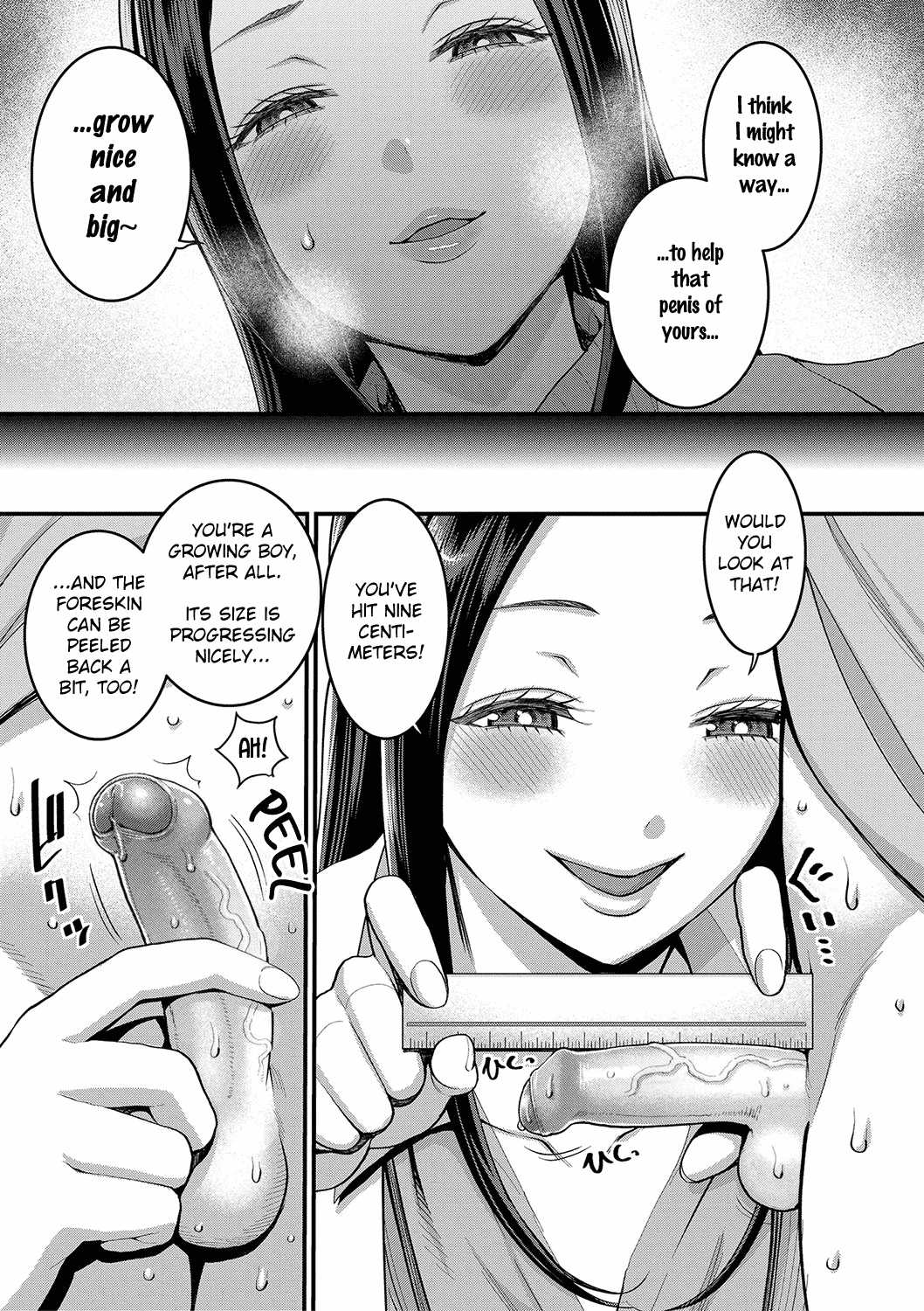 [Agata] Shiori Sensei wa Ochinchin no Sodateya-san | Shiori-Sensei, The Nurturing Nurse Collection [English] [Decensored] [Digital] page 7