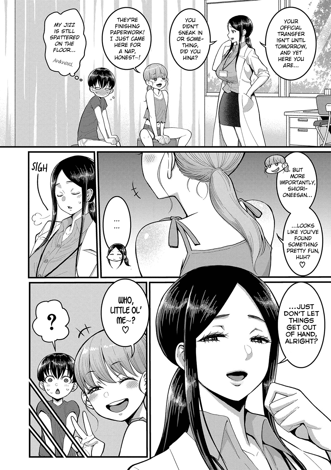 [Agata] Shiori Sensei wa Ochinchin no Sodateya-san | Shiori-Sensei, The Nurturing Nurse Collection [English] [Decensored] [Digital] page 78