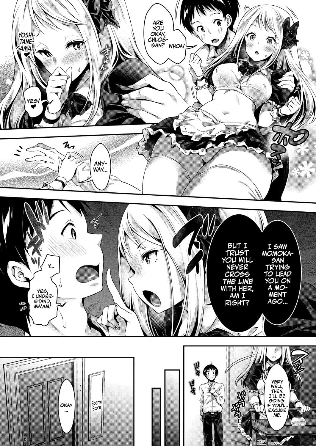 [Hachigo] Harem Maid no Damedame Ecchi | Kinky Sex with My Maid Harem Chapters 01-05 [English] [Team Rabu2] [Decensored] [Digital] page 88