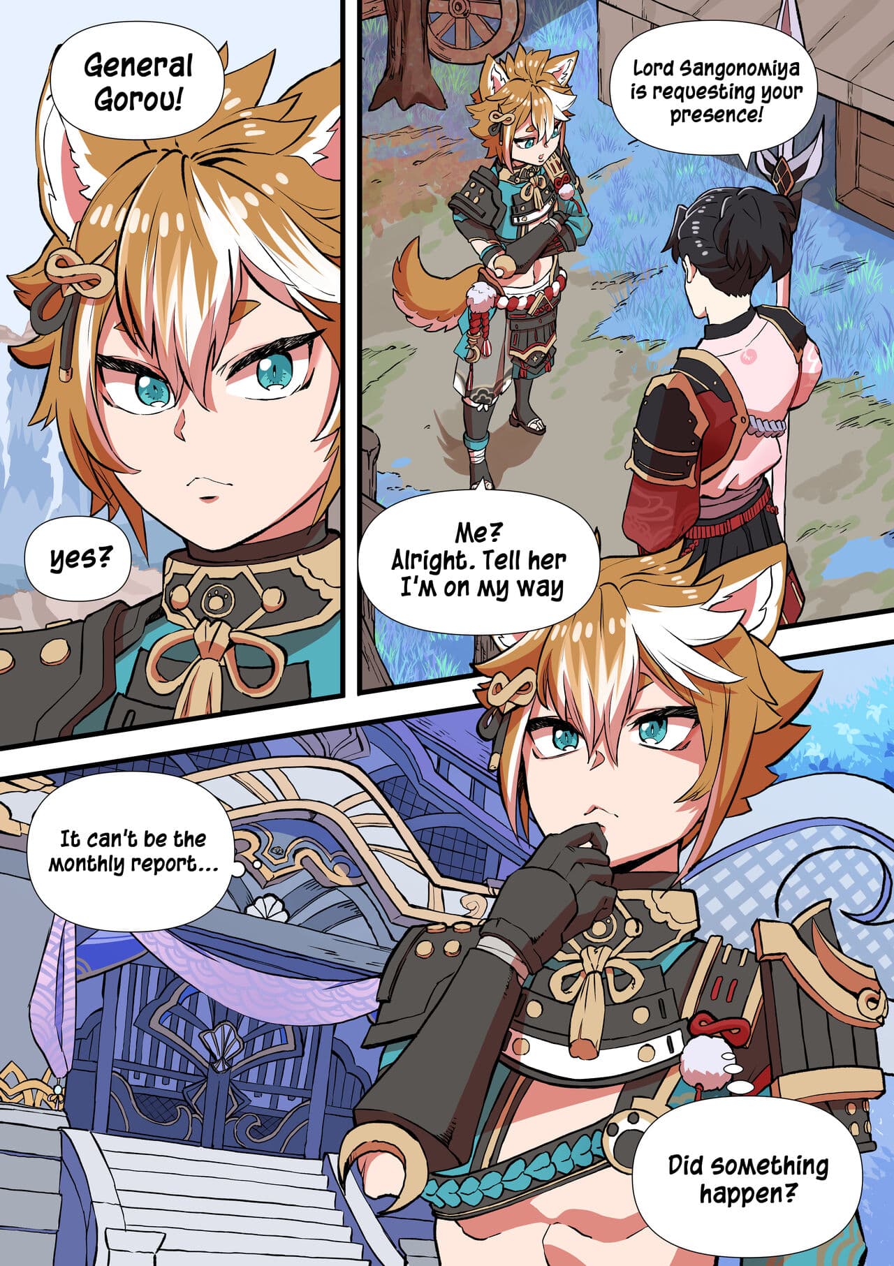 [BLUECANDY] The Gratitude Of Watatsumi Maiden (Genshin Impact) [English] [Decensored] page 3